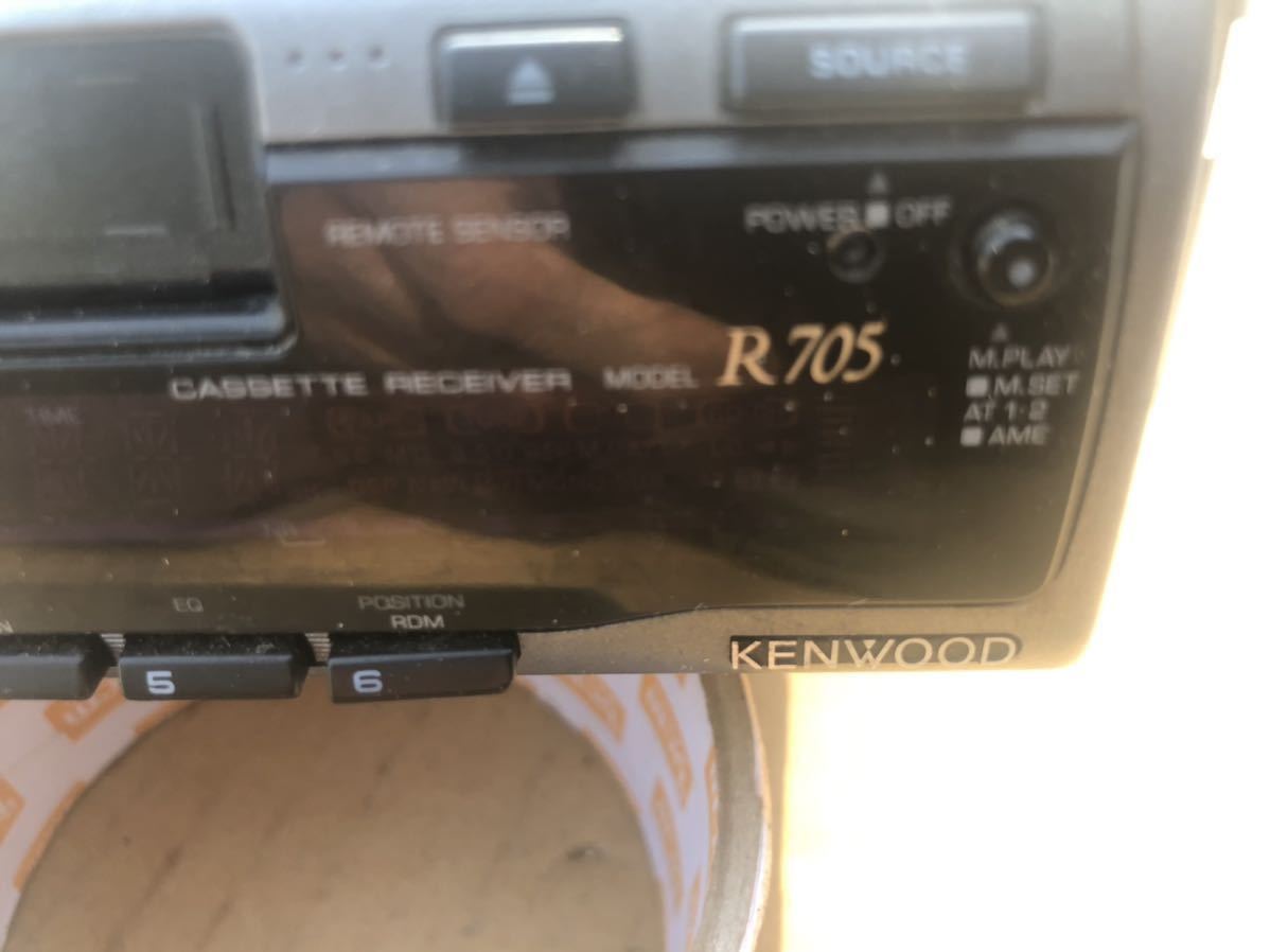 KENWOOD R705カセットデッキ Yahoo!オークション R705 - ケンウッド