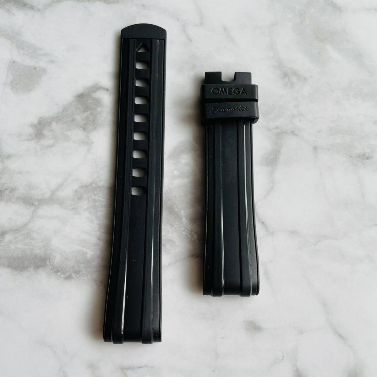 1円〜 OMEGA 中古美品 正規 オメガ シーマスター 純正 ラバー