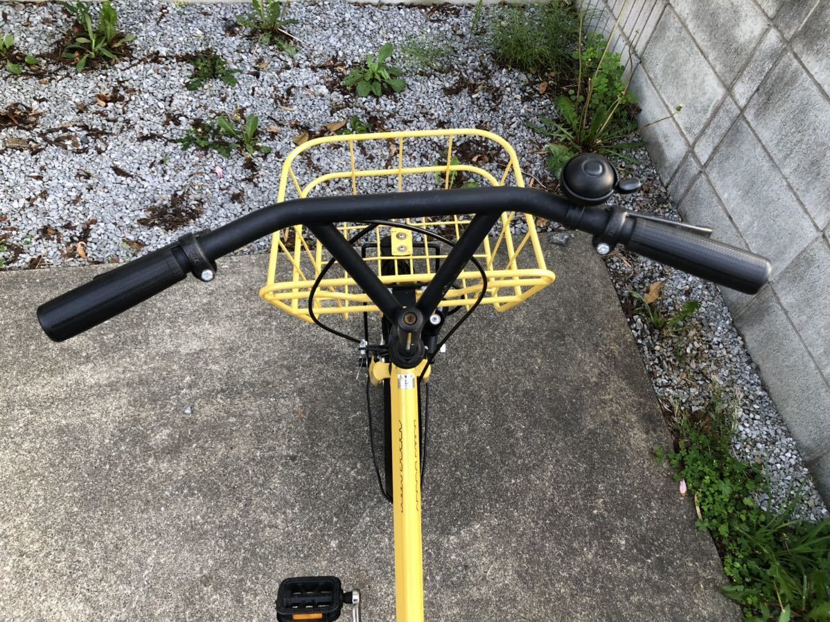 手渡し限定 越谷市 2020年5月購入 小径自転車 ミニベロ アプレミディ-I 