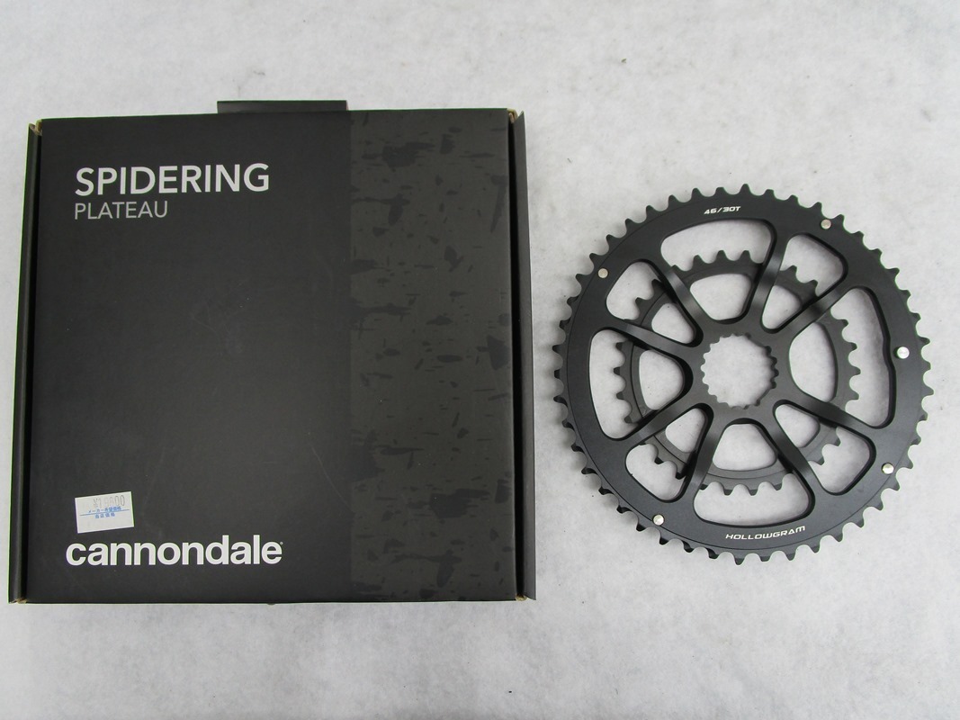 HOLLOWGRAM チェーンリング 46/30T ブラック