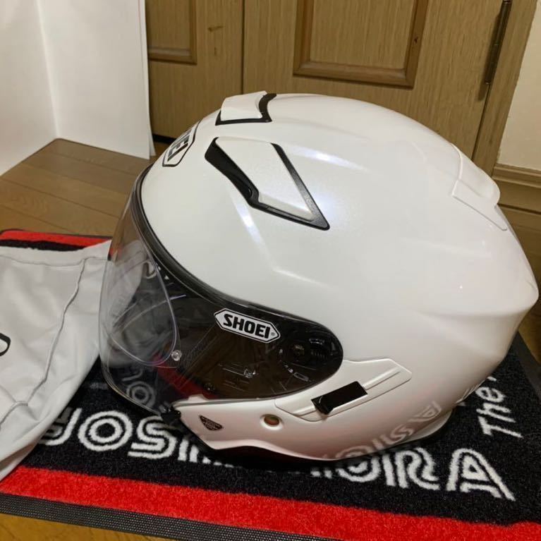 SHOEI ジェットヘルメット J-Cruise2ルミナスホワイト Lサイズ Jクルーズ2