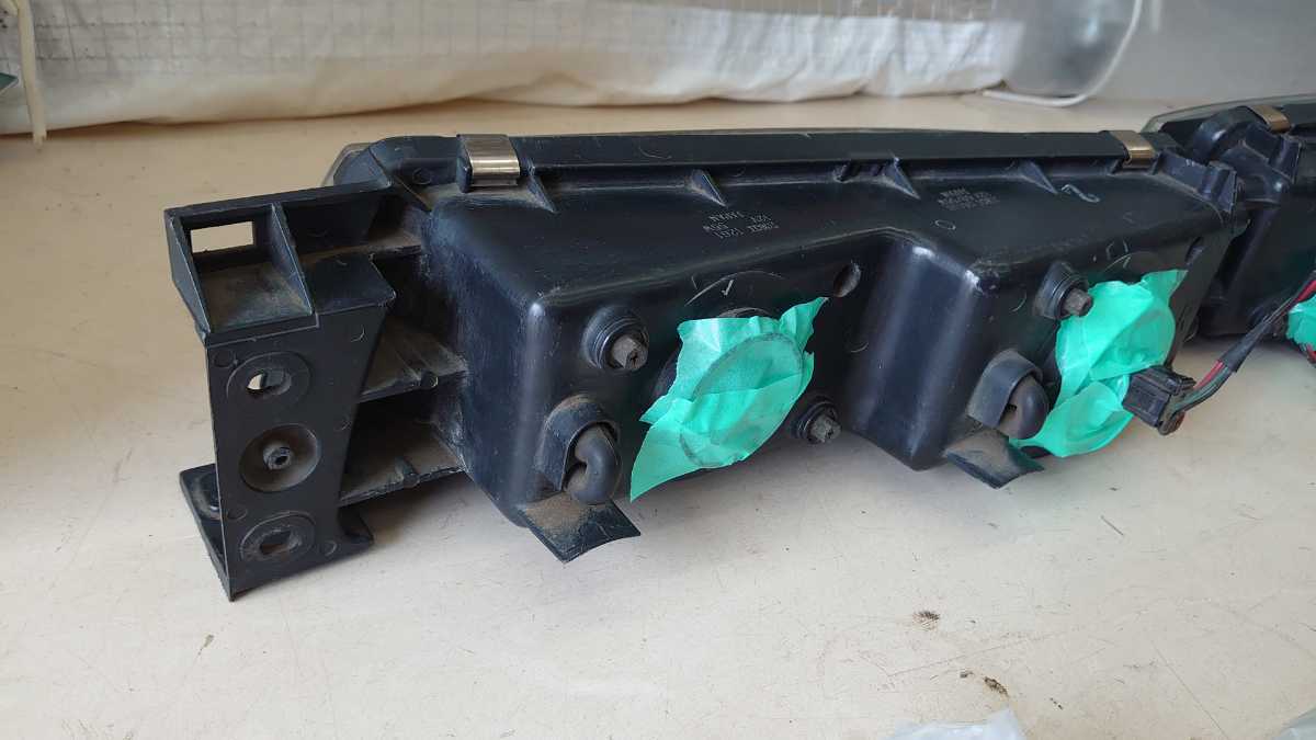 S13 シルビア！ 希少！角目ヘッドライト！ 左右セット、割れ、欠けなし