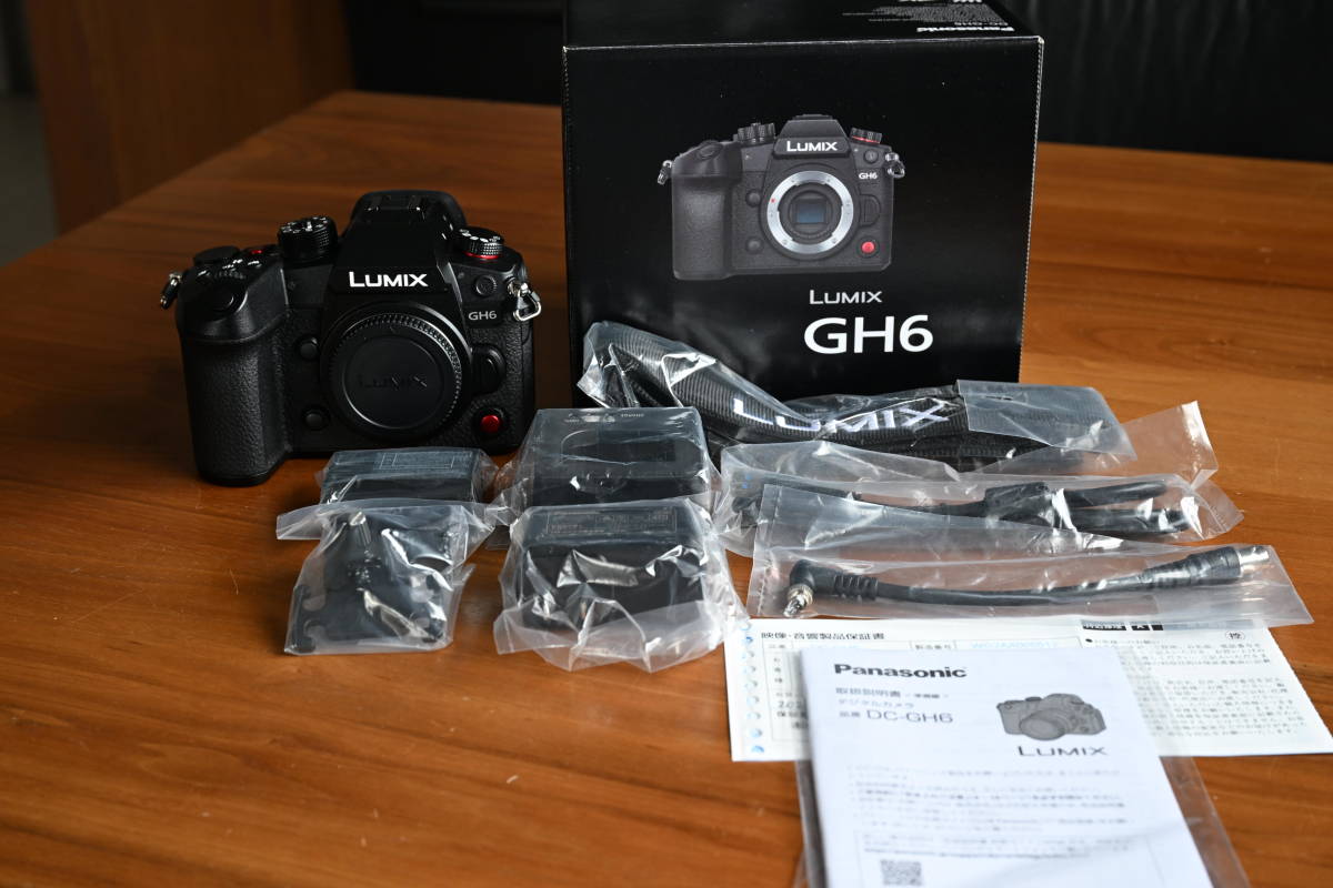 1円オークション売り切り！！ 新製品 フラッグシップ機 LUMIX GH-6