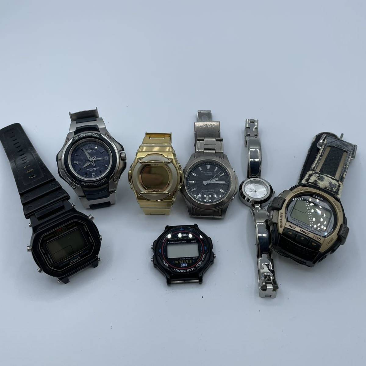 CASIO カシオ BabyG ジャンク まとめ売り　10セット t3)1円〜ジャンクカシオ腕時計7点まとめ売り Baby-G G-SHOCK CASIO