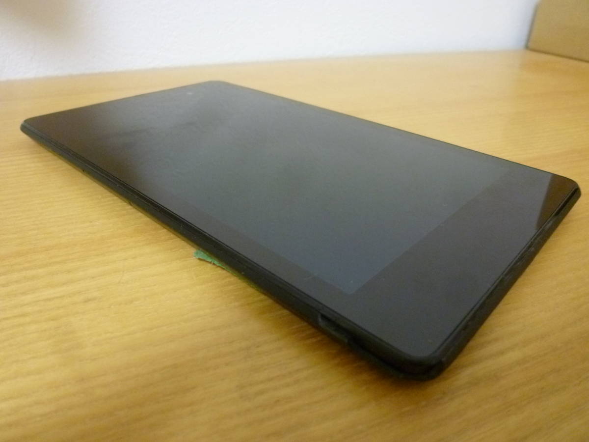 N73 訳あり格安google Nexus7 K008 13 Wi Fiモデル 16g Android4 4 3 映画鑑賞 Youtube視聴専用機などに 本体 売買されたオークション情報 Yahooの商品情報をアーカイブ公開 オークファン Aucfan Com