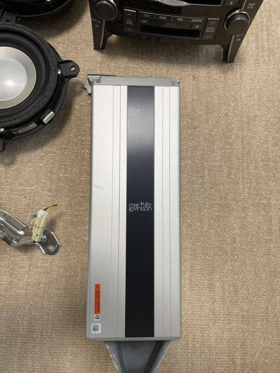 レクサスLS 460 600H 純正オーディオデッキ マークレビンソン 中古品