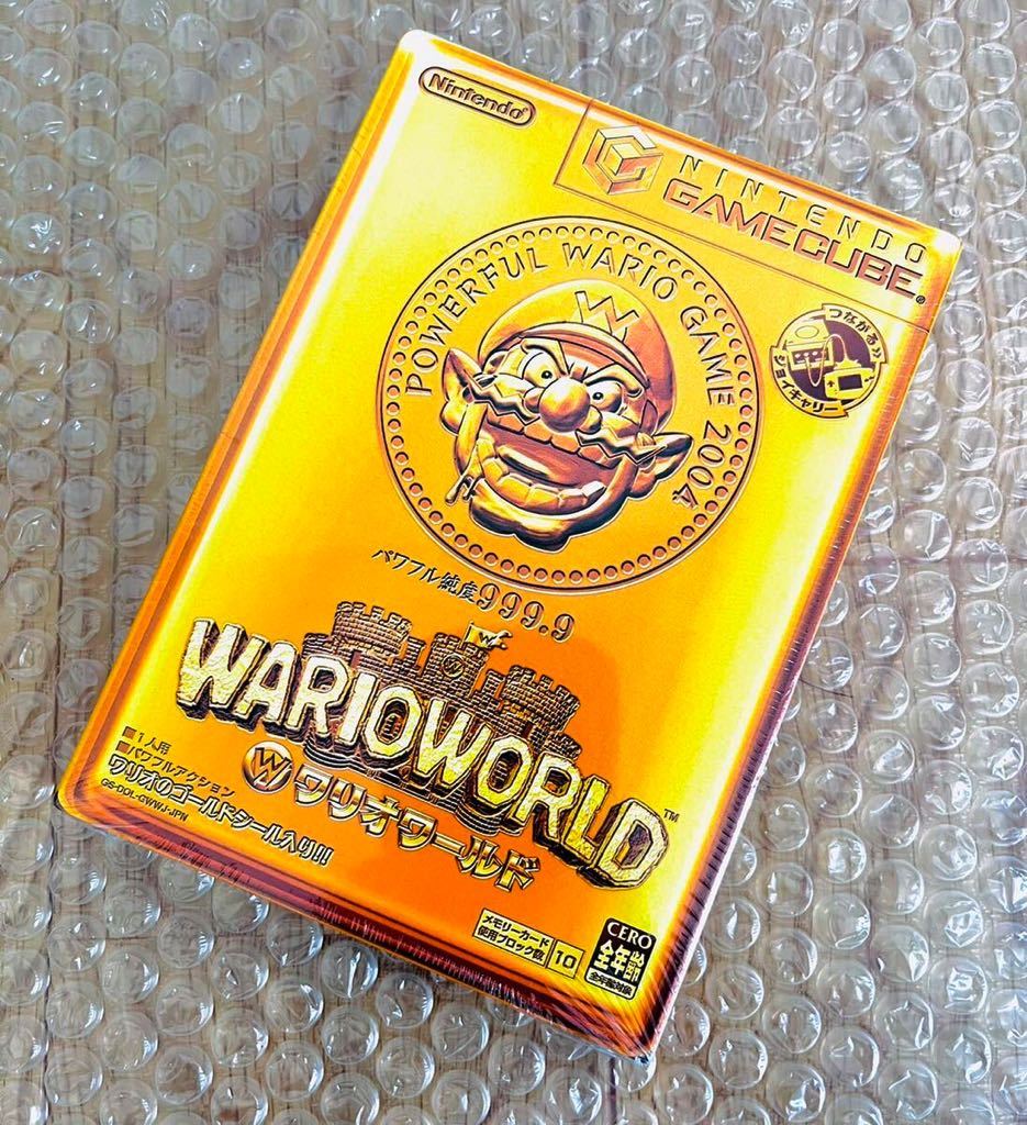 ☆新品未開封品・極良品・完全美品☆ゲームキューブソフト ワリオ 