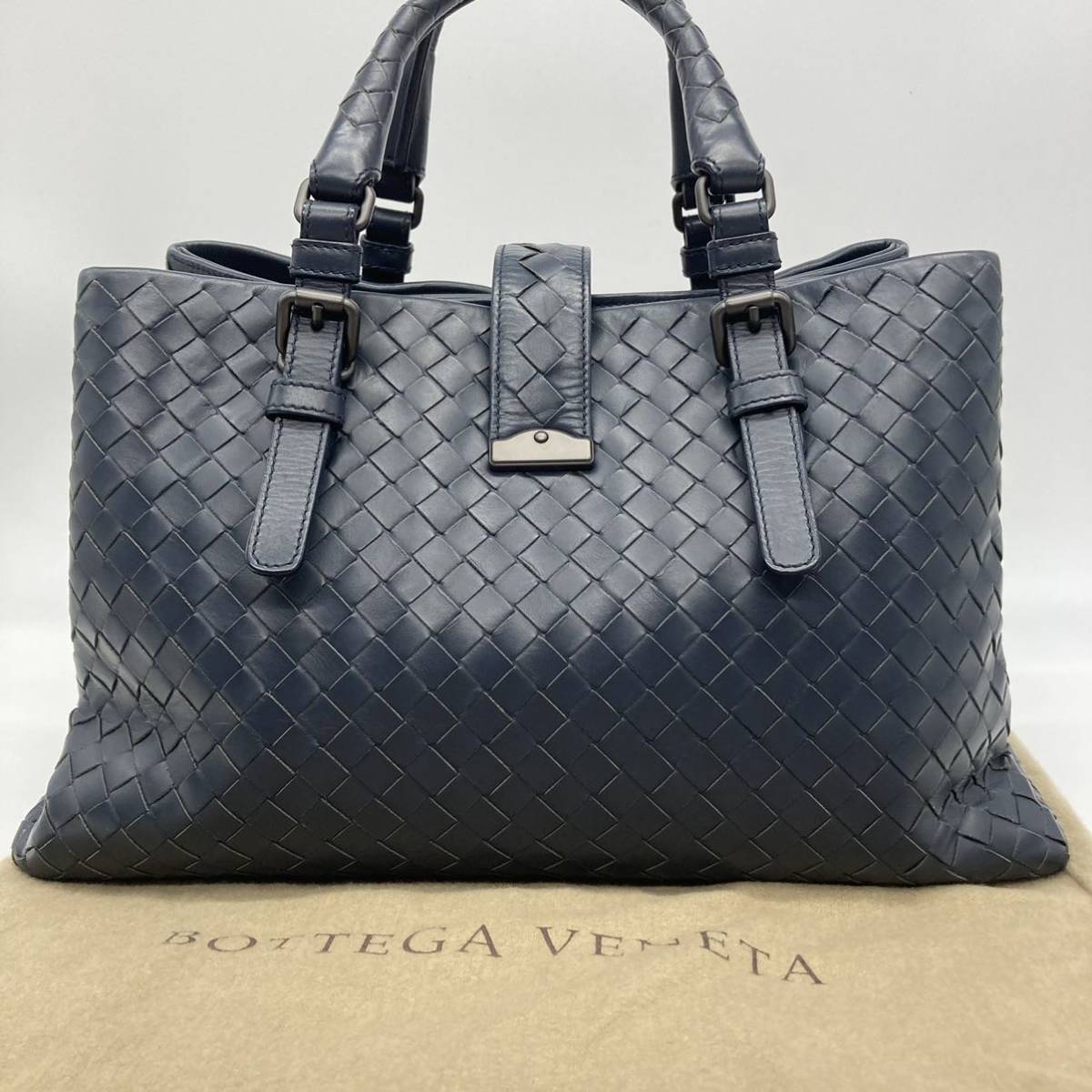 1円 【極美品】 BOTTEGA VENETA ボッテガヴェネタ ローマ ミニ バッグ 