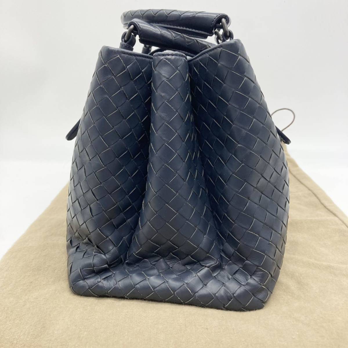 1円 【極美品】 BOTTEGA VENETA ボッテガヴェネタ ローマ ミニ バッグ 