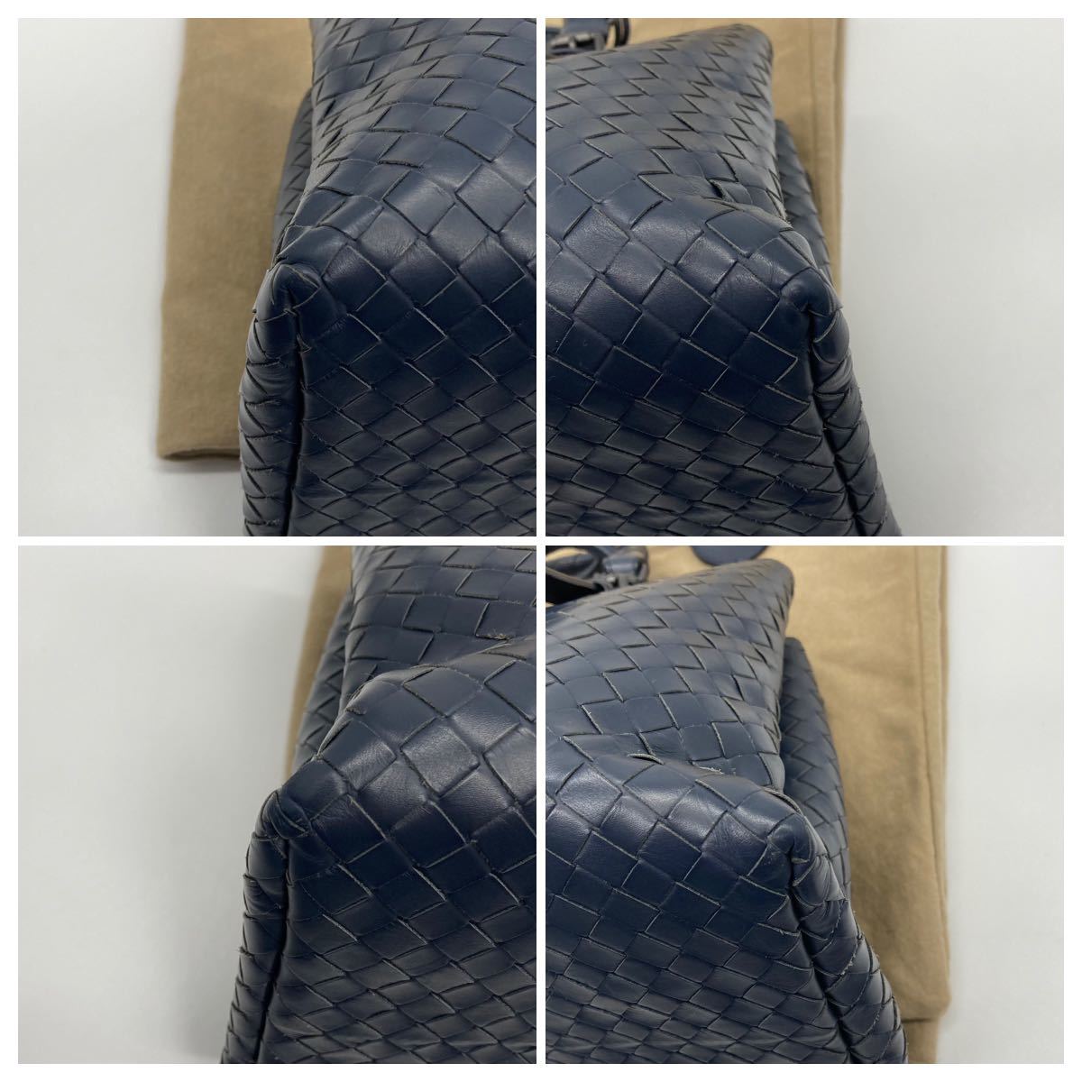 1円 【極美品】 BOTTEGA VENETA ボッテガヴェネタ ローマ ミニ バッグ 