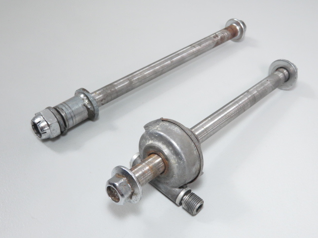 ♪メッキ ゴリラ LTD Z50J 純正 フロント&リア/前後 アクスルシャフト カラー メーターギア 実動車外し 検 ノーマル カスタム AB27