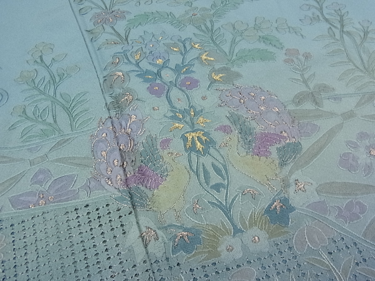 スワトウ刺繍 総刺繍 訪問着 平和屋着物▽中国三大刺繍 汕頭刺繍