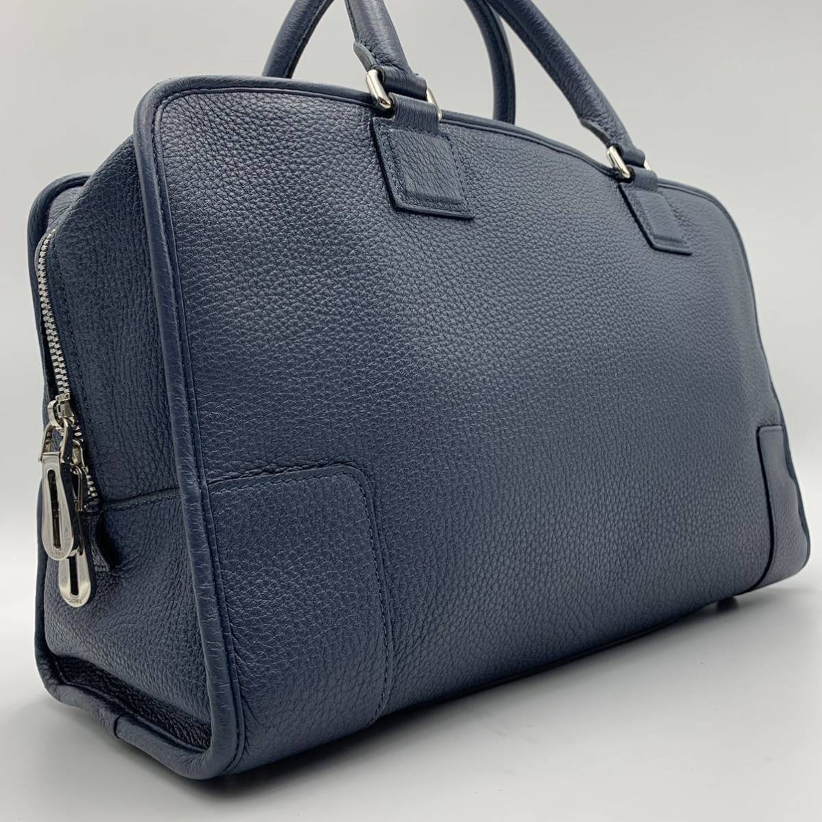 1円 【未使用級】 LOEWE ロエベ アマソナ36 ハンドバッグ ゴートスキン 
