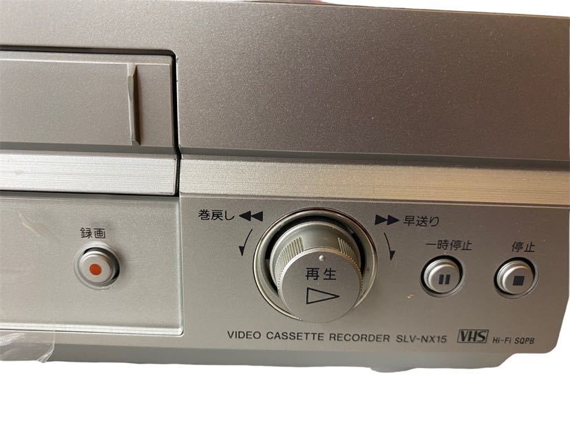 SONY SLV-NX15 ビデオデッキ VHS コンパクトサイズ メンテナンス済み
