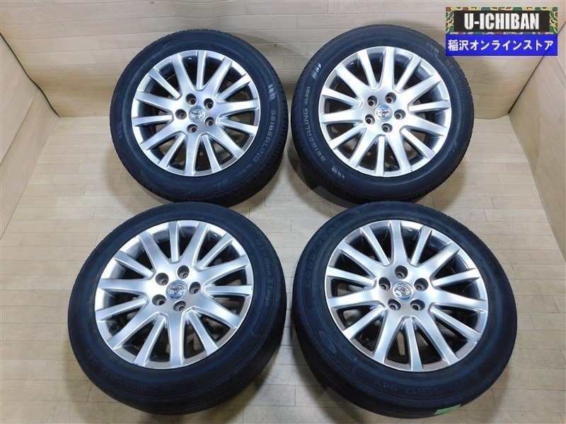 豊富な，得価 トヨタ マジェスタ 純正 7-17+45 5H114.3 海外タイヤ 215/55R17 4本セット 009(ラジアルタイヤ)｜売買されたオークション情報、yahooの商品情報をアーカイブ公開 - オークファン 5穴