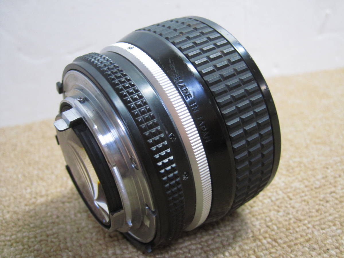▲ニコン 単焦点レンズ▲NIKON Ai NIKKOR 50mm 1:1.2▲ジャンク品 Nikon ニコン Ai ED AF-S フルサイズ対応単焦点レンズ