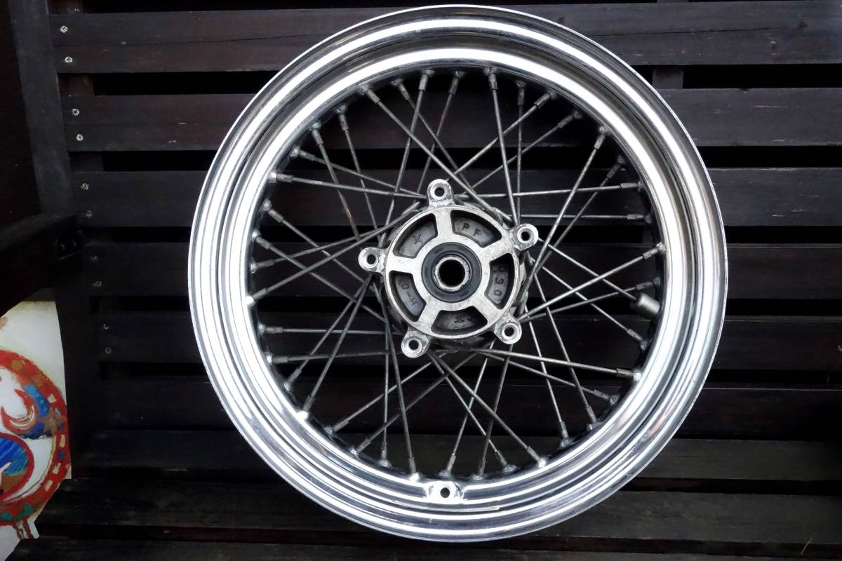 ○ハーレー ホイール16インチ スポークホイール 16x3.00（エボ ダイナ 