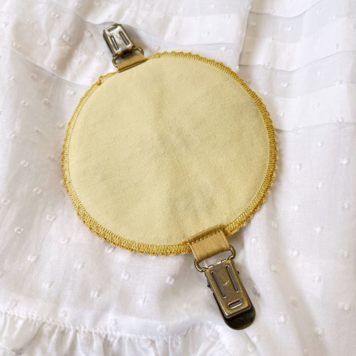 ピンクハウス リボン刺繍ワッペン たくしあげクリップ pinkhouse