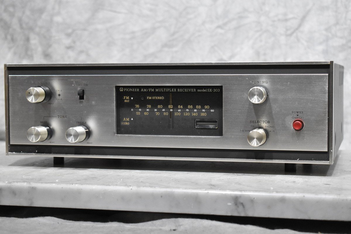 通電のみ確認 パイオニア S-71x 真空管レシーバーアンプ 現れ ジャンク