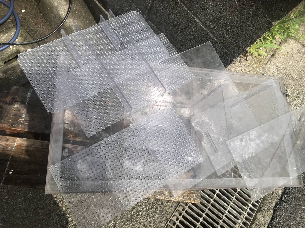 オーバーフロー水槽用 下部濾過槽 塩ビ製(60cm～)｜売買された