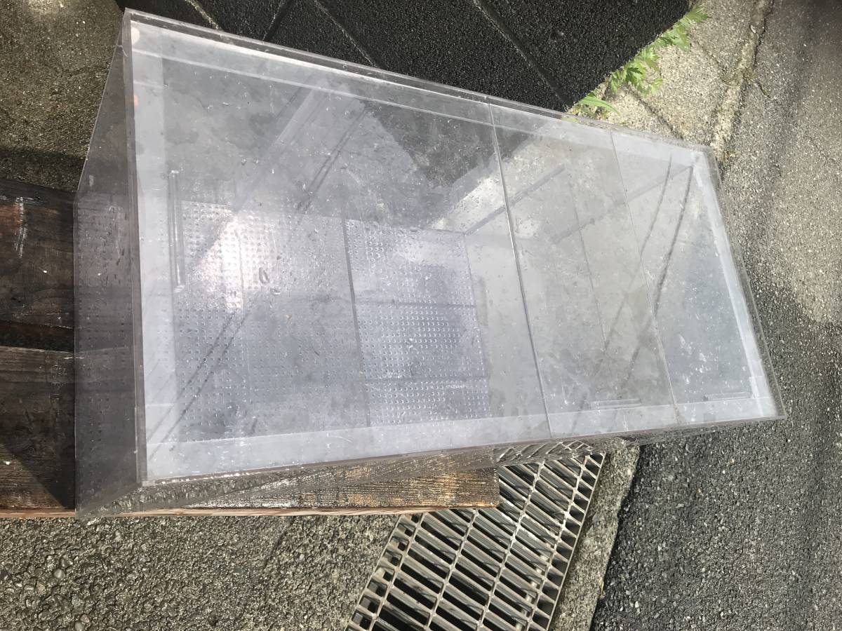 オーバーフロー水槽用 下部濾過槽 塩ビ製(60cm～)｜売買された