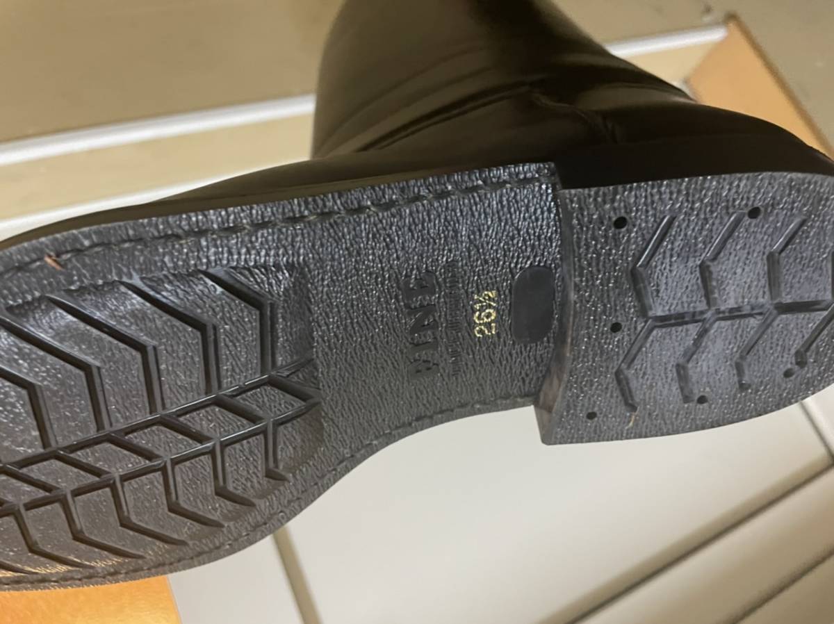 公式通販 ロングブーツ バイク(白バイ風)ロングブーツ レザー 白バイ
