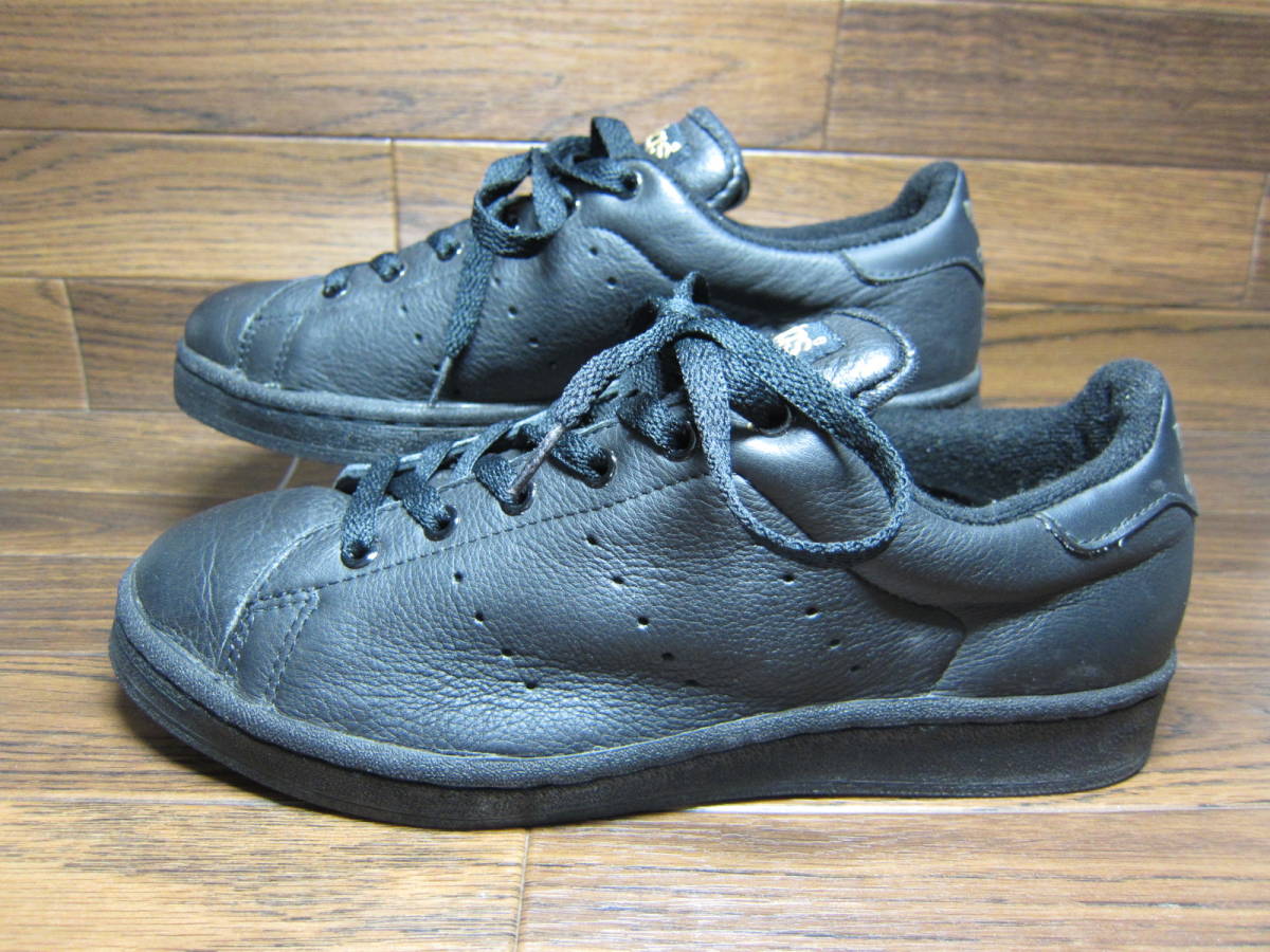 極美品 adidas スタンスミス 90s 黒 25cm 33975 VINTAGE アディダス 