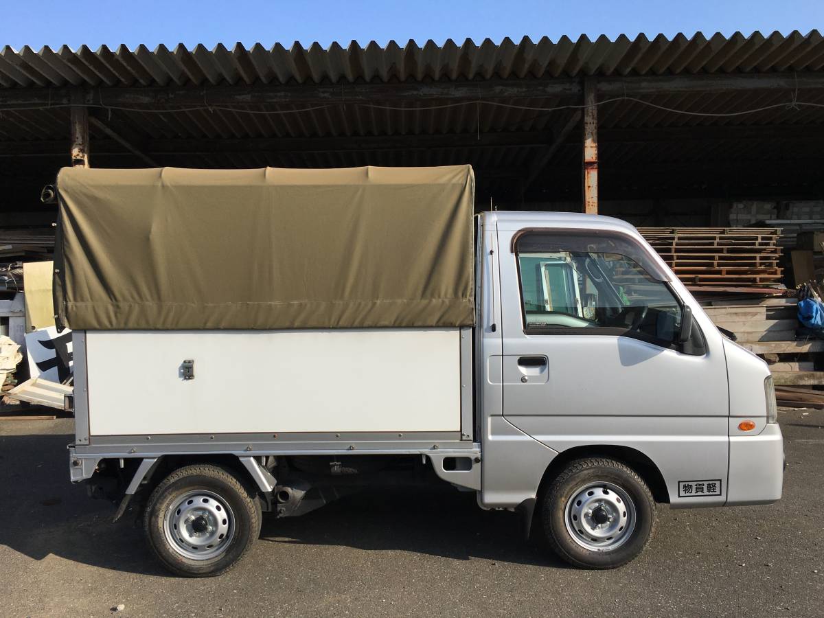 サンバートラック 4WD スバル TT2 サンバー 5MT スーパーチャージャー 