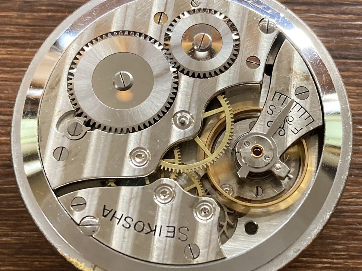 1954年 精工舎 19セイコー SEIKOSHA PRECISION 懐中時計 日本電信電話