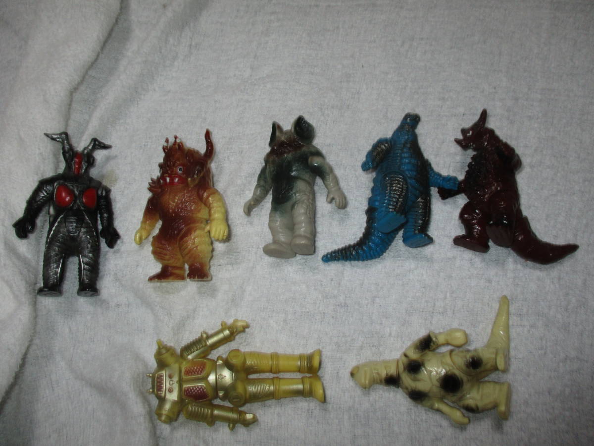 バンダイ 食玩売り ソフビ ウルトラマン ウルトラセブン ミクラス 