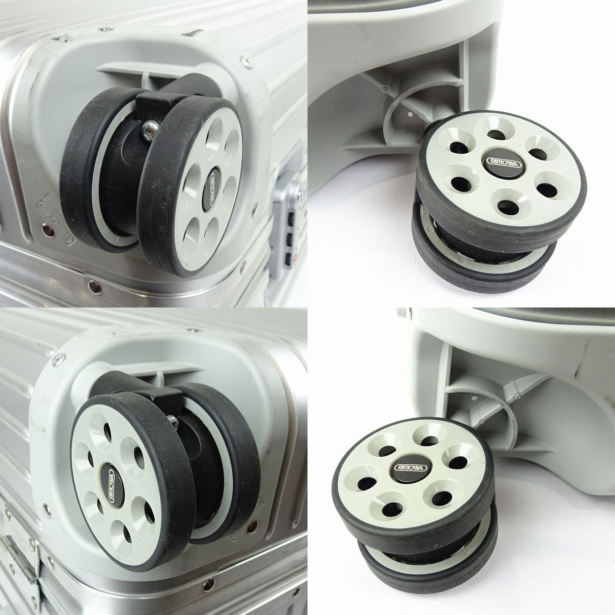 ☆T1508 美品!! リモワ トパーズ 電子タグ 82L 4輪 スーツケース TSA 