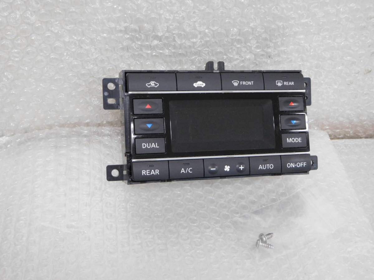 D1105 送料520円 E52 エルグランド エアコンスイッチ ボタン パネル 前期 後期 PE52 TE52 PNE52 ハイウェイスター ライダー 液晶 画面