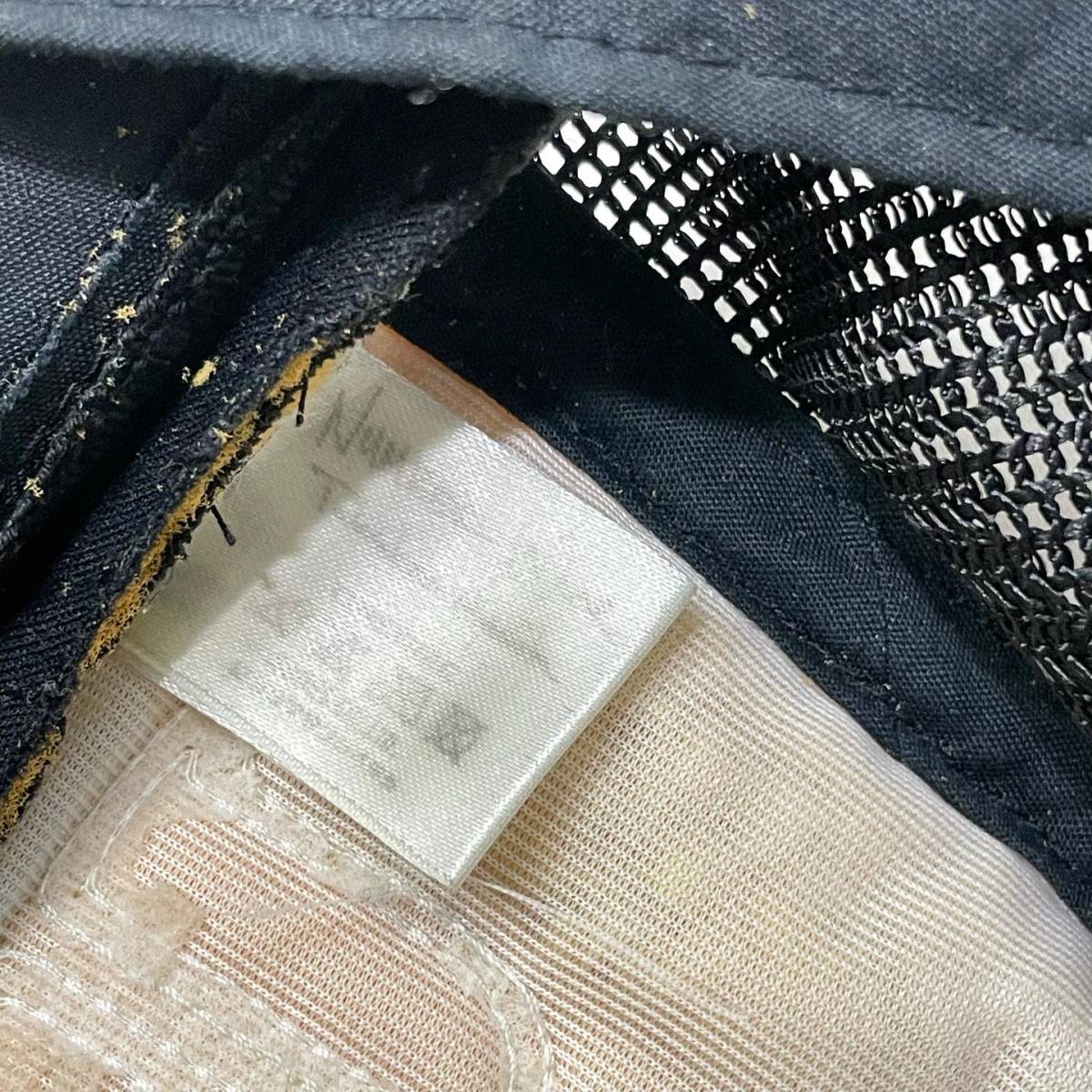 06ss ガンズ期 NUMBER (N)INE Fuck Mesh Cap ナンバーナイン ファック