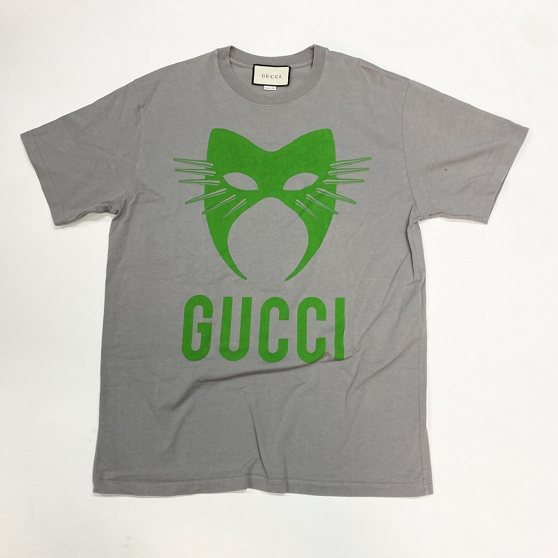 GUCCI】 グッチ マニフェスト マスク Tシャツ オーバーサイズ Tシャツ