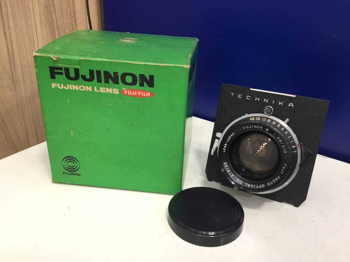 ヤ60】 ② カメラレンズ レンズ FUJINON・W 210mm 1:5.6 富士フィルム