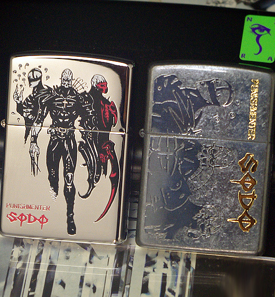 ZIPPO】韮沢靖 ソード(SODO)プラチナ鏡面＋ニッケル燻バレル、2個 
