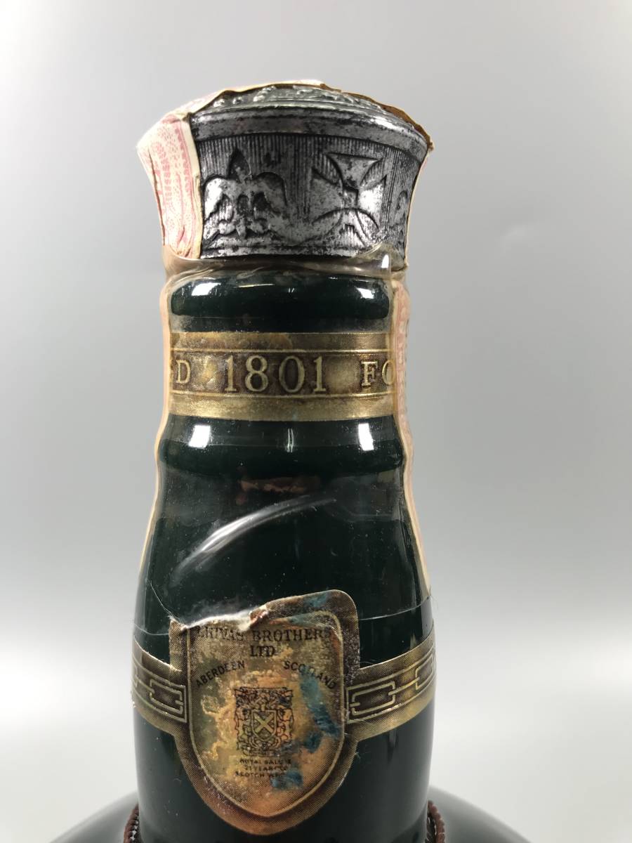 未開栓ROYAL SALUTE ロイヤルサルート21年 陶器ボトル 赤 古酒