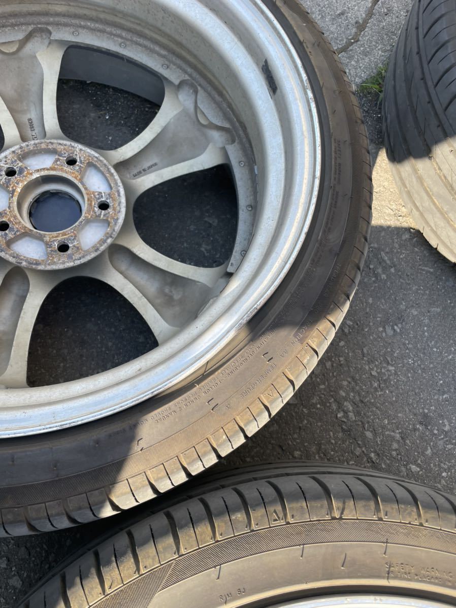 中古】札幌 直接引取限定 ホイール 19インチ 深リム アミスタット 