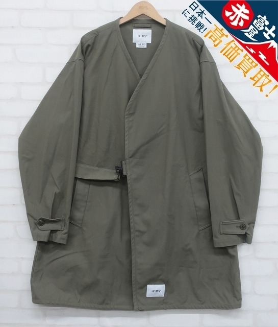 新作入荷，新作 2J7452/WTAPS 20AW EVASION COAT NYCO.SATIN 202TQDT-JKM03 ダブルタップス コート(ジャンパー、ブルゾン)｜売買されたオークション情報、yahooの商品情報をアーカイブ公開 - オークファン ジャケット、上着