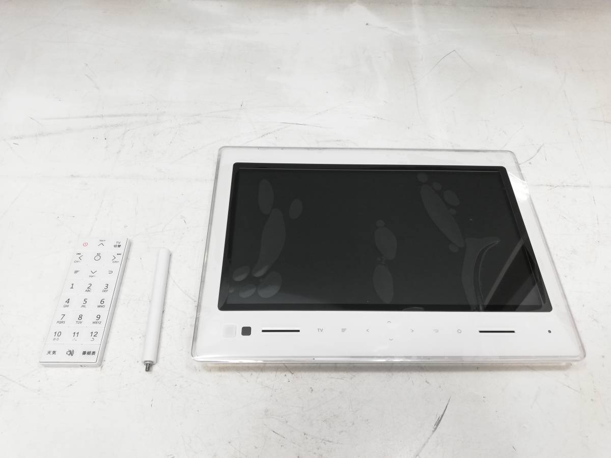 O2-37　au PHOTO-U TV/フォト　ユー　ワンセグ/フルセグ対応デジタルフォトフレーム　型番：ZTS11(ホワイト)【動作確認済・中古品】 TV PHOTO-U | ZTS12 Japan tvの中古品・新品・未