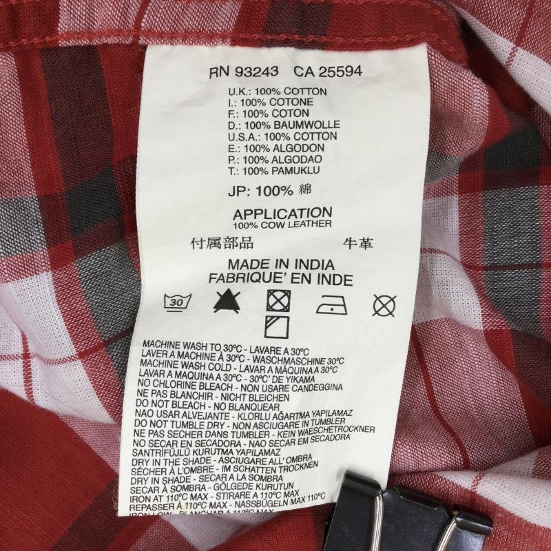 DIESEL XL ディーゼル シャツ、ブラウス 長袖 Shirt Blouse 白 / ホワイト / X 灰 / グレー / X 赤 / レッド / 10037833 DIESEL 長袖シャツ ストライプ ロングスリーブ 総プリント A14634