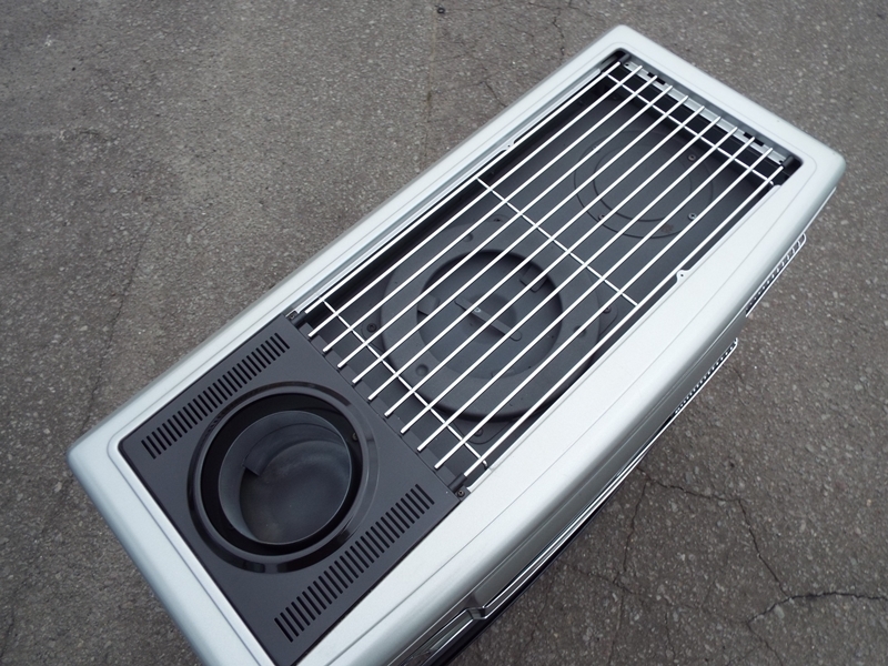 サンポット☆半密閉式石油ストーブ KSH-7031KC P 2017年製☆煙突式