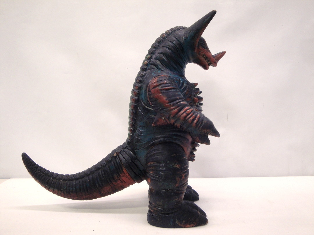 カメ)当時物 ブルマァク 怪獣シリーズ ジャイアントゴモラ ソフビ 状態