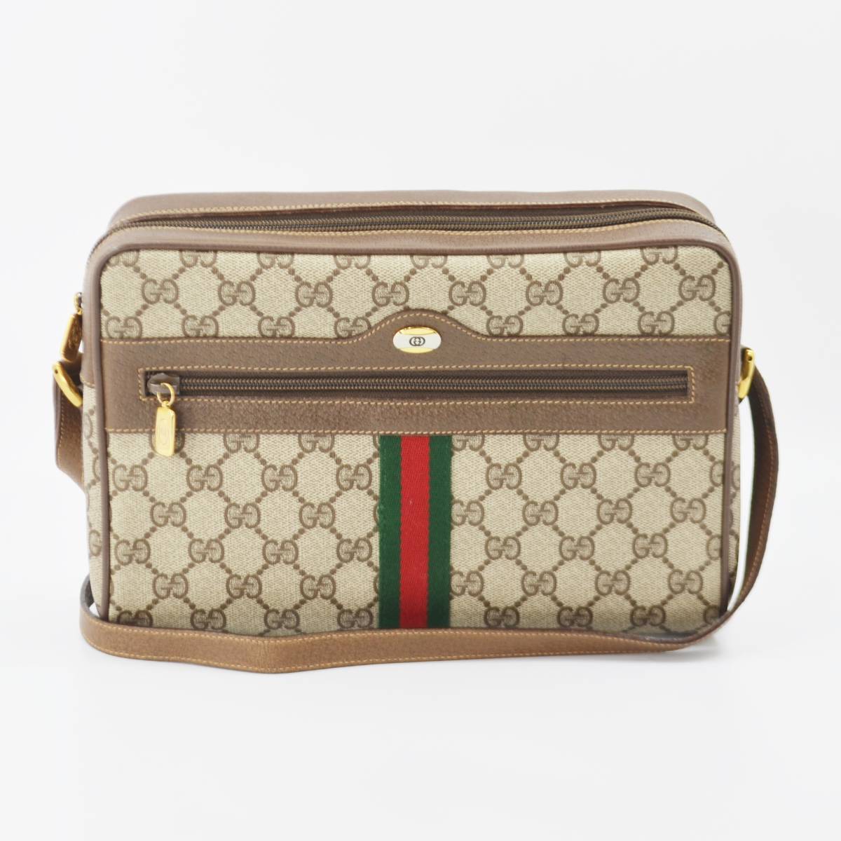 H 1円スタート GUCCI グッチ オールドグッチ シェリーライン GG柄 
