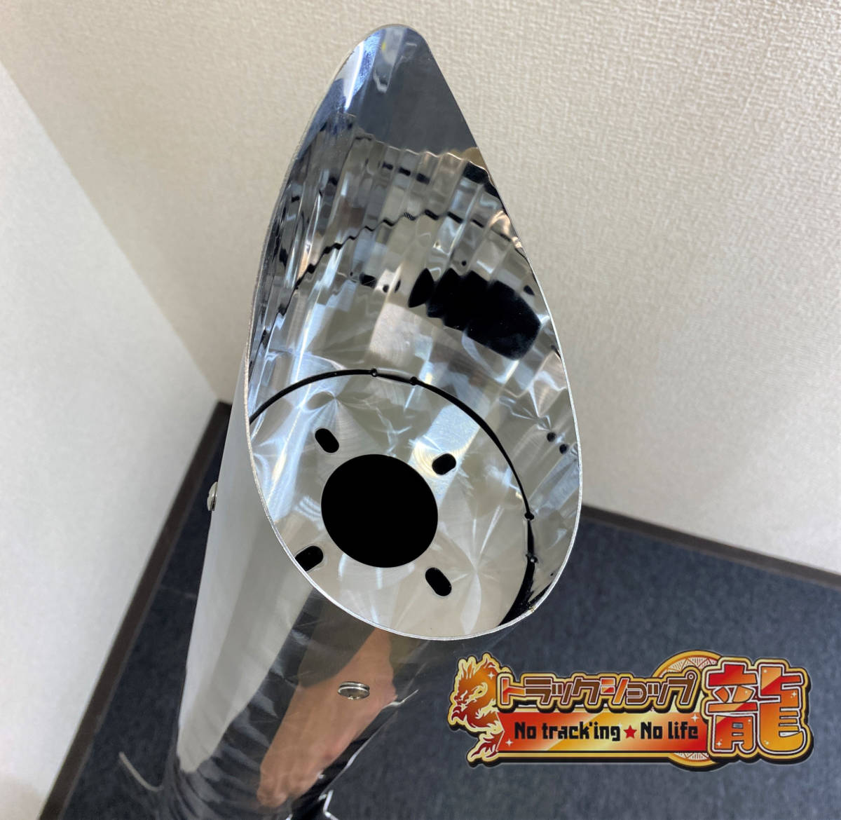 数量限定！オリジナル ロケットマーカー 大 鱗柄 ステンレス 全長