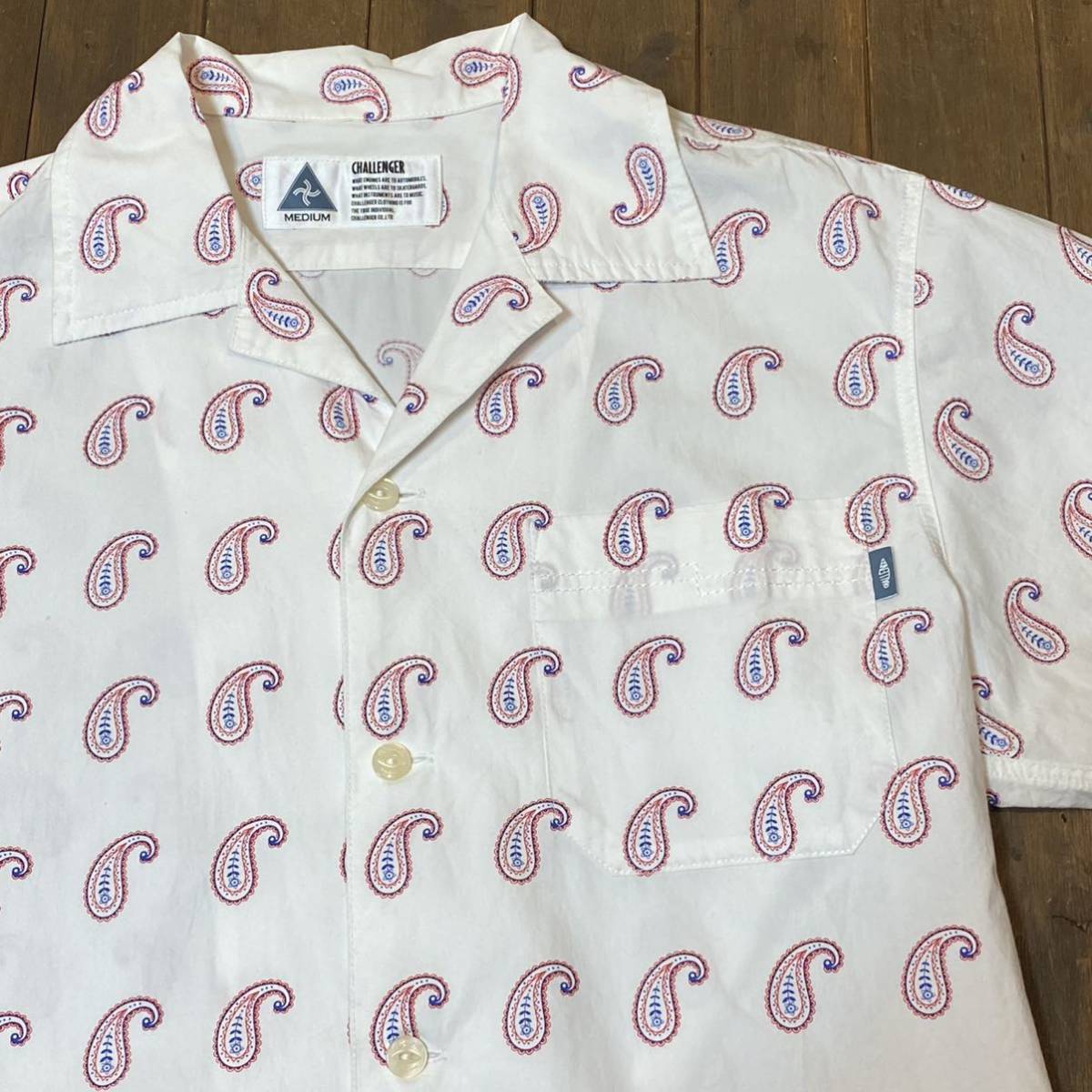 メンズ CHALLENGER ALOHA SHIRT チャレンジャーアロハシャツ 限定品