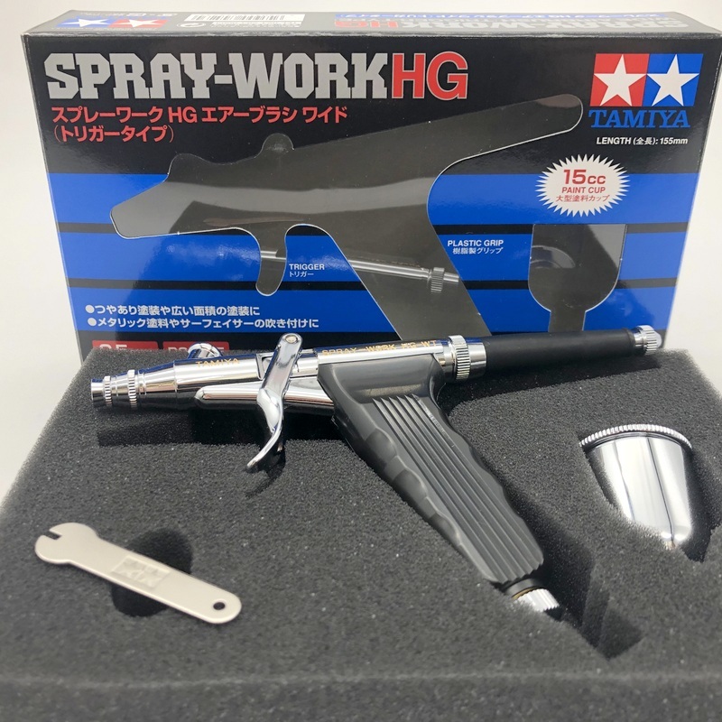 タミヤ スプレーワーク HG No.23 トリガータイプ エアーブラシワイド