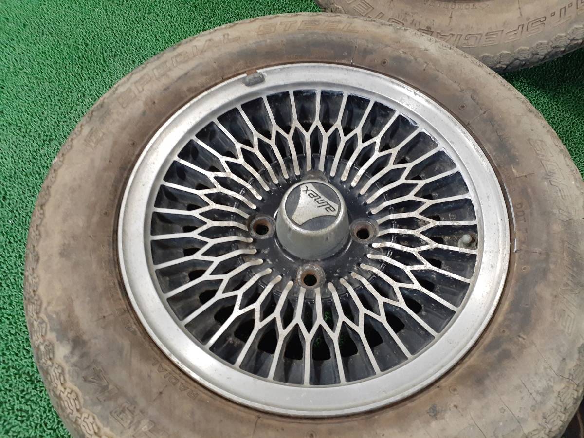 当時モノ!! ヨコハマ アルメックス YOKOHAMA ALMEX 14x5.5J 4H 当時モノ!! ヨコハマ アルメックス YOKOHAMA ALMEX 14x5.5J 4H