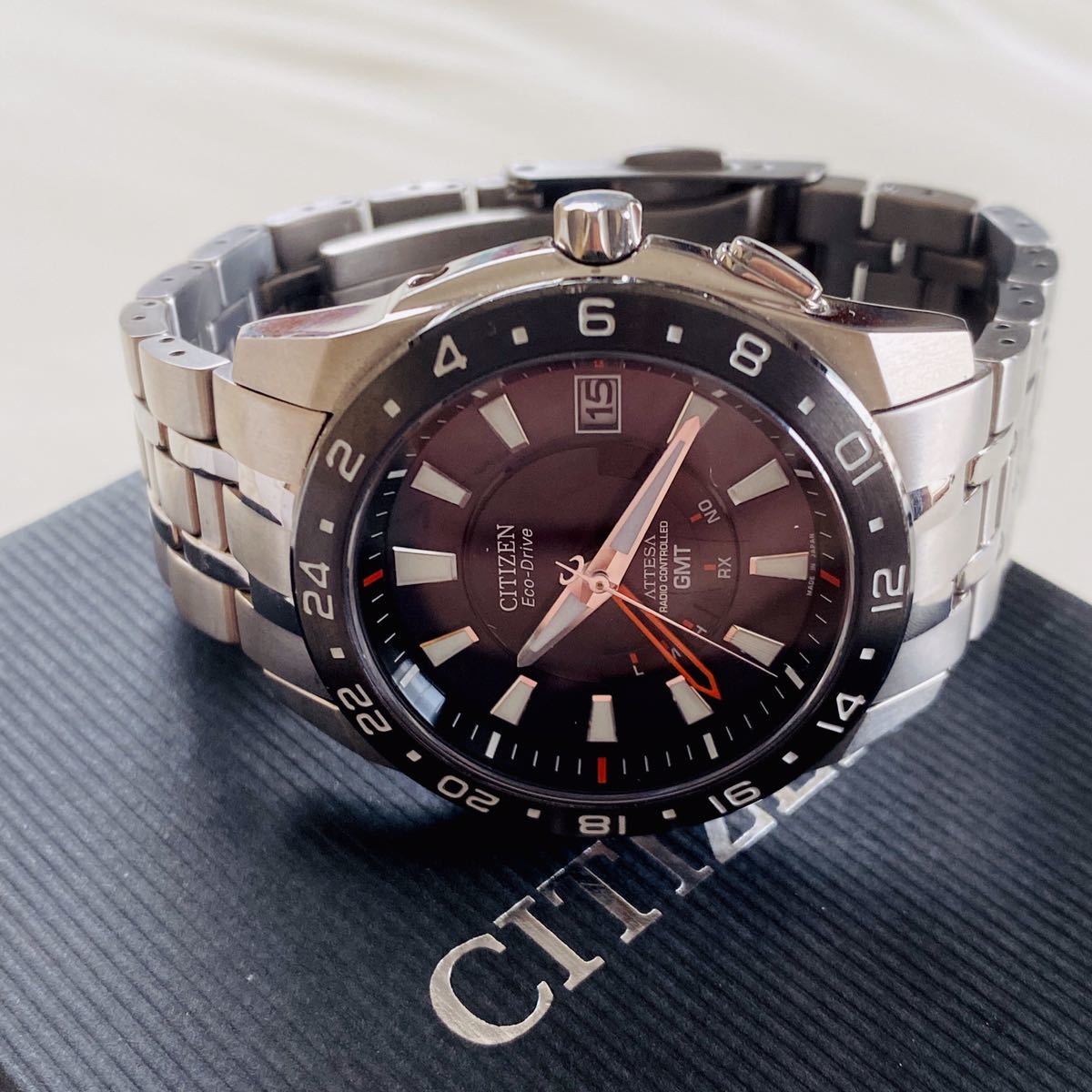 シチズン アテッサ ネオ アクティブ GMT エコドライブ ATD53-2862