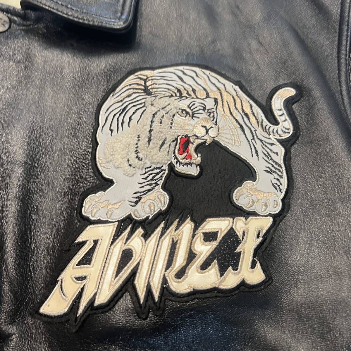 90's vintage A-2 牛革 レザージャケット ブラック 56 90's vintage A-2 牛革 レザージャケット ブラック 56